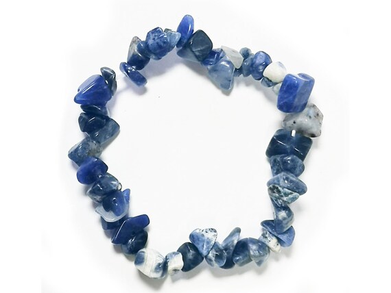 Double Chain Swarowski Blue Crystal Rosary Bracelet | Vatican Gift