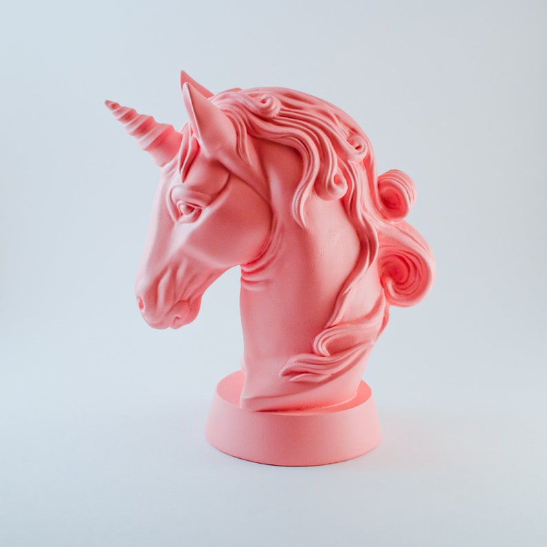 Large Unicorn Head /Unicorn Bust / Unique Gift / Unicorn Etsy
