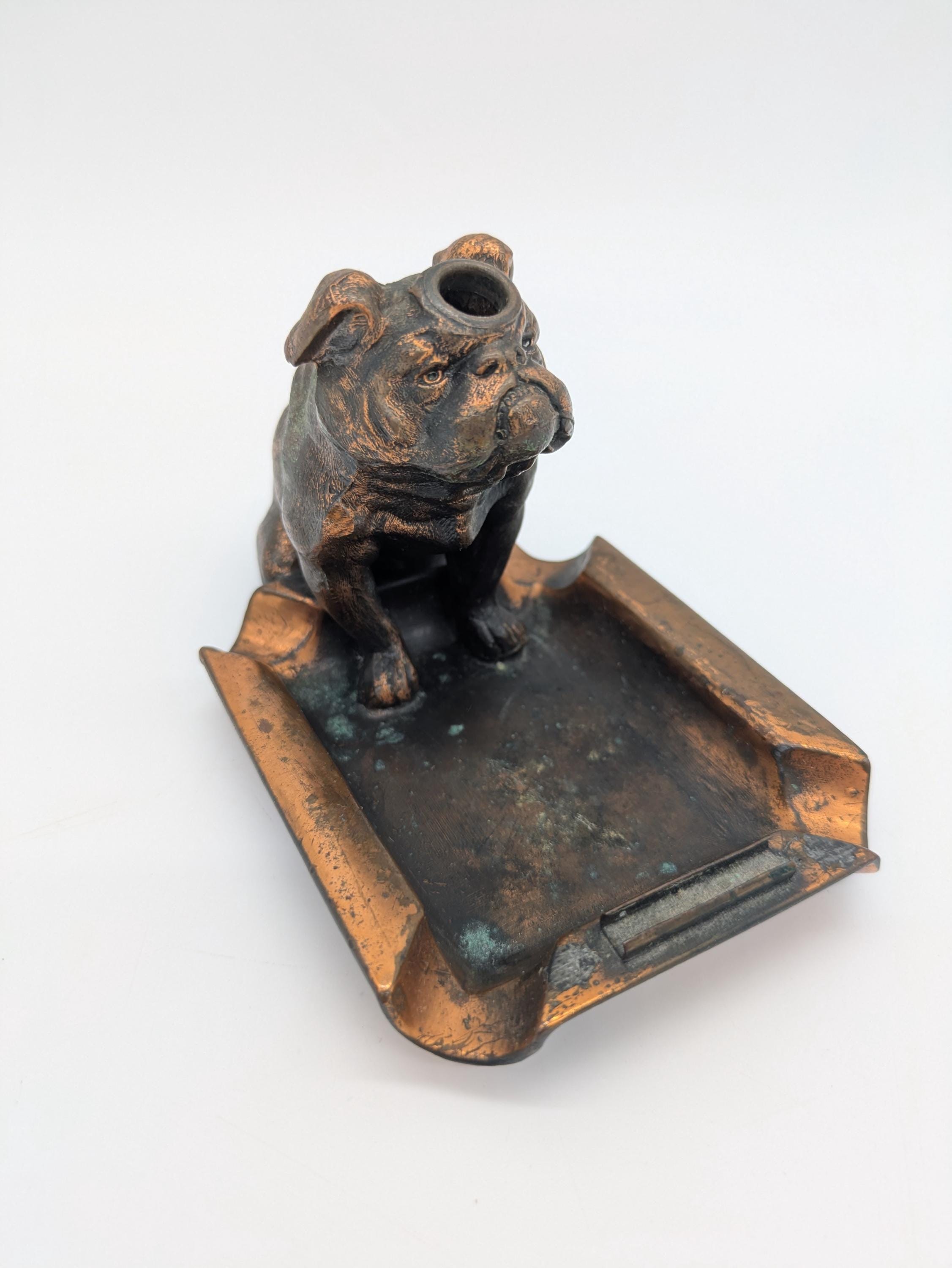 アンティーク雑貨 1920s Bulldog Striker Lighter Ronson Striker - Etsy