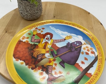 Vintage Mcdonald's Characters Ronald Mcdonald Grimace Hamburgler