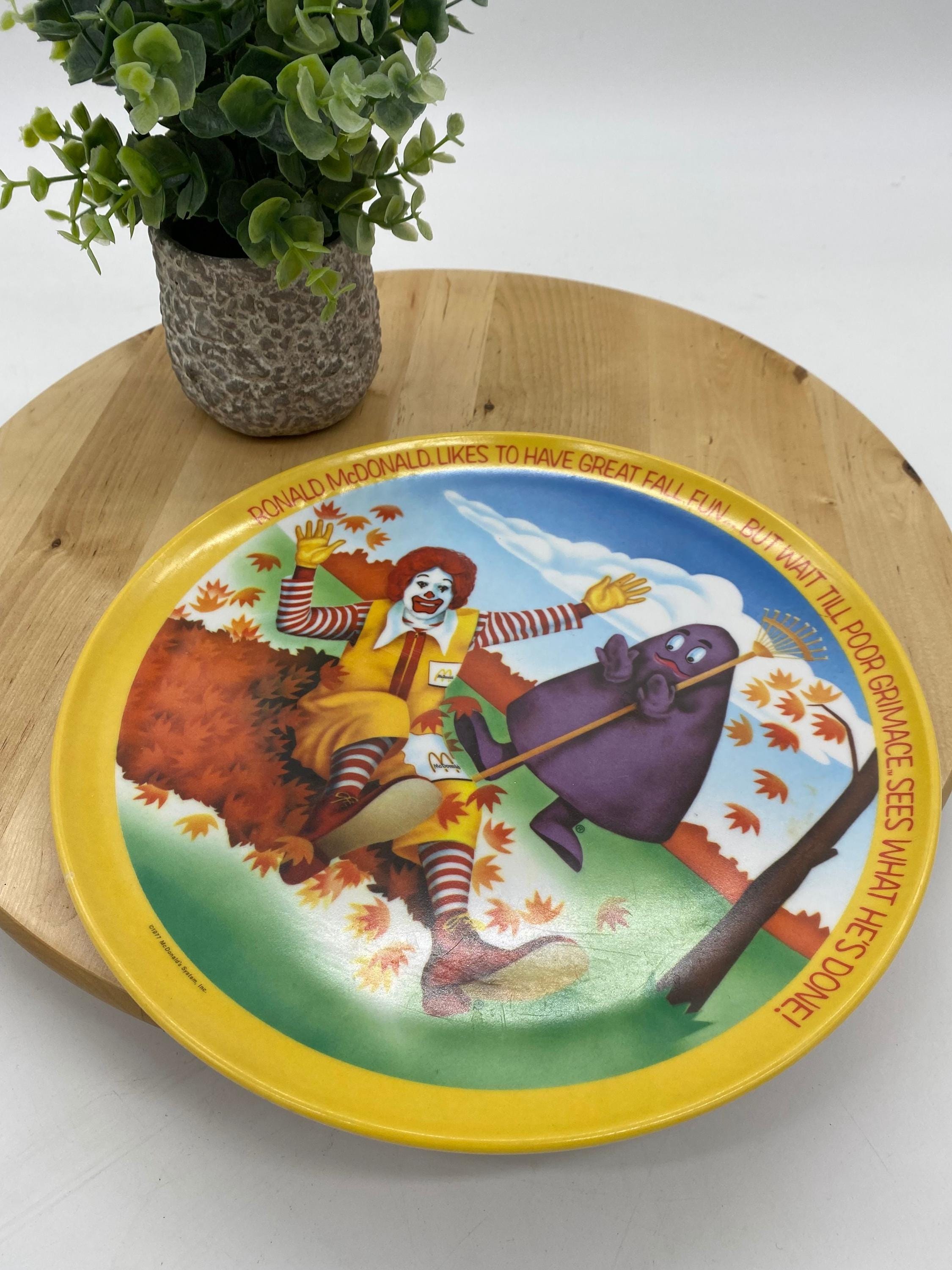 70s Mcdonalds Plates - Etsy