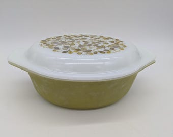 Vintage PYREX Auflaufform mit Deckel