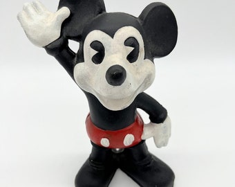 Vintage 1960's Cast Iron Mickey Mouse Coin Bank