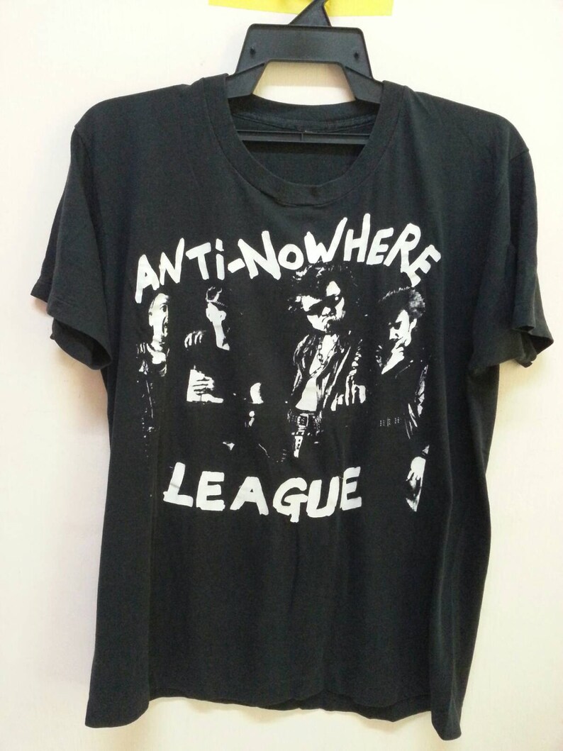 anti nowhere league t shirt