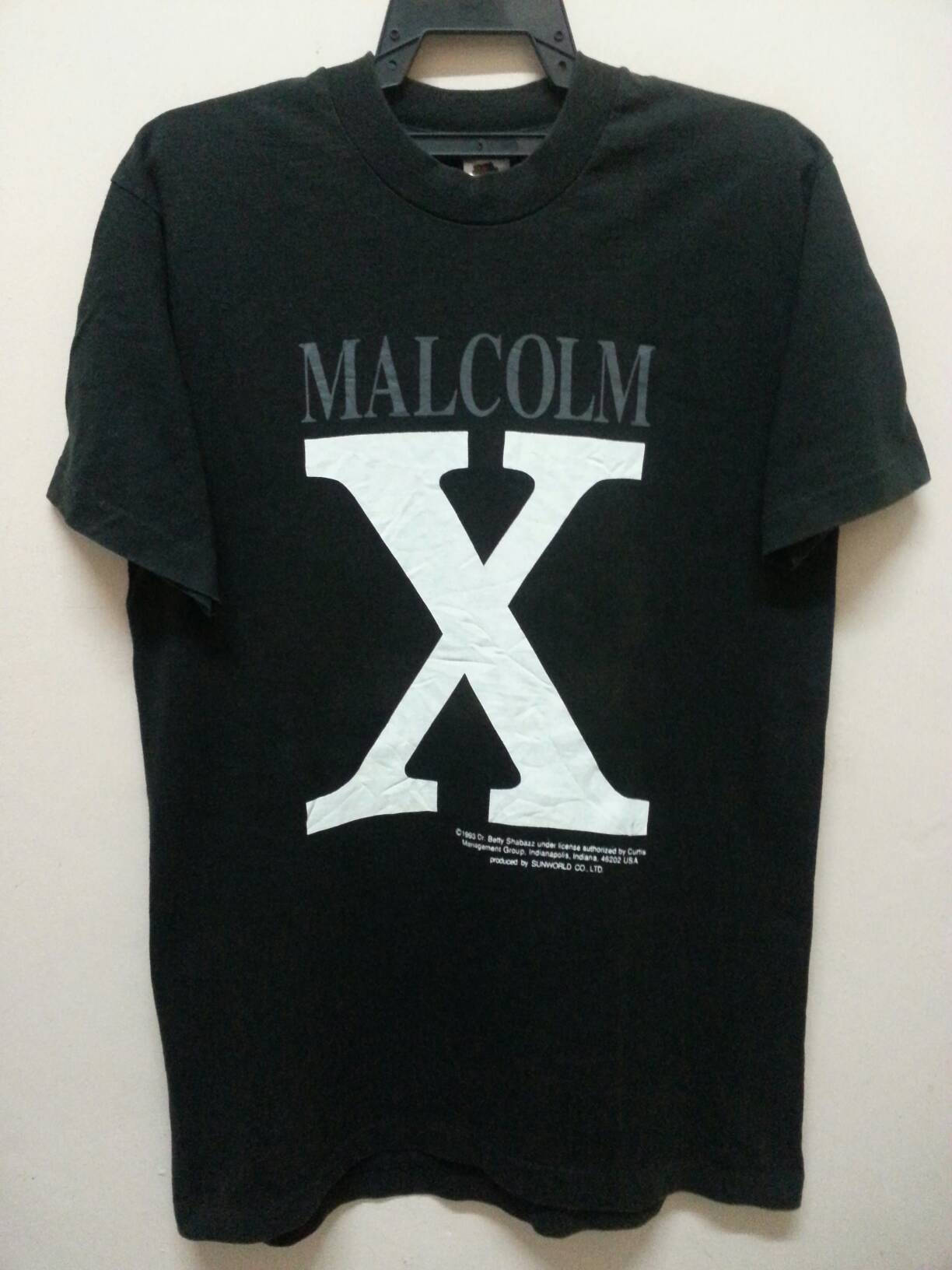 1993 Malcom X T shirts / Vintage 90's Malcom X Shirt / | Etsy