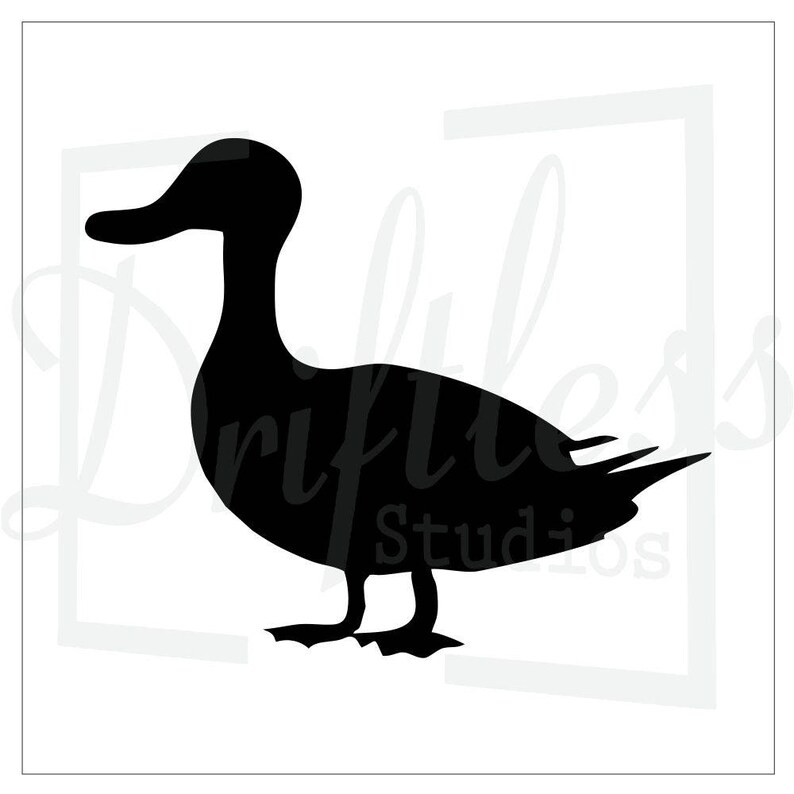 Duck Stencil Duck Template Farm Stencil Farm Animal Stencil | Etsy