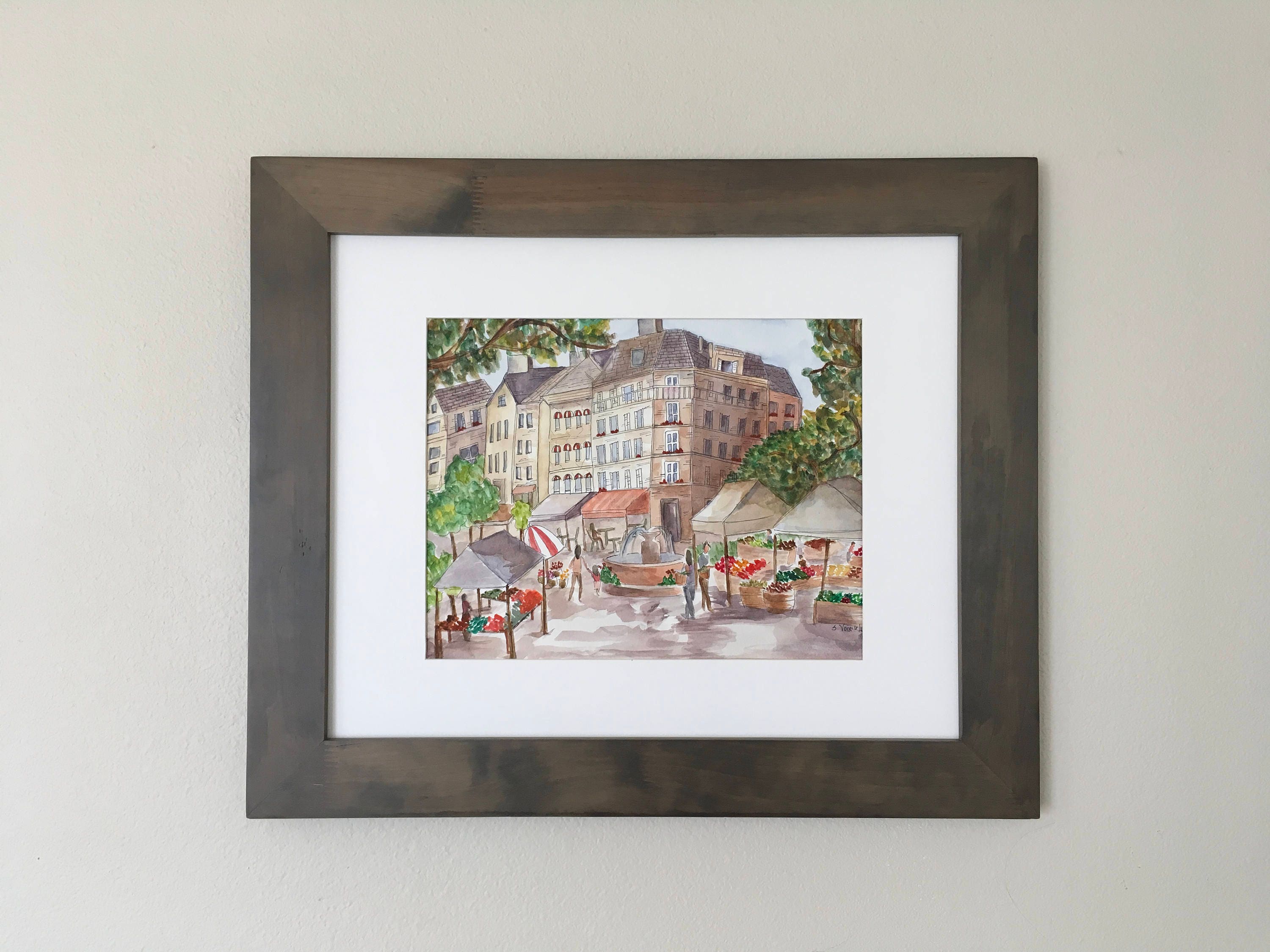 French Art Print Paris Print French Watercolor Paris Wall Etsy