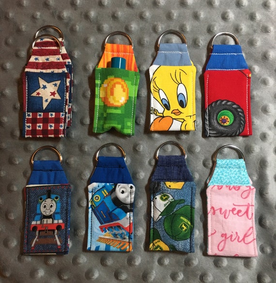 Handmade Lip Balm Holder with Key Ring Etsy
