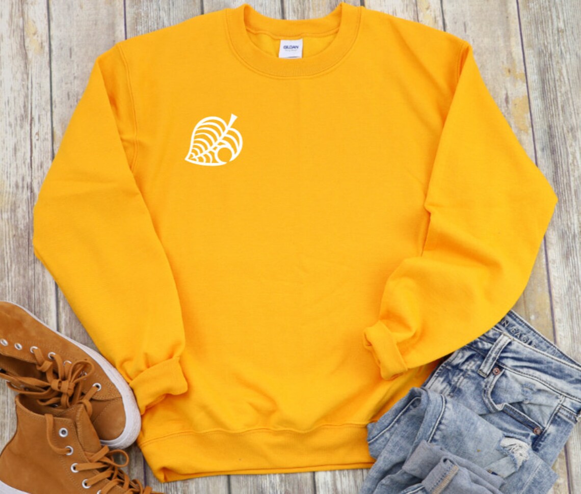 acnh printed fleece sweater