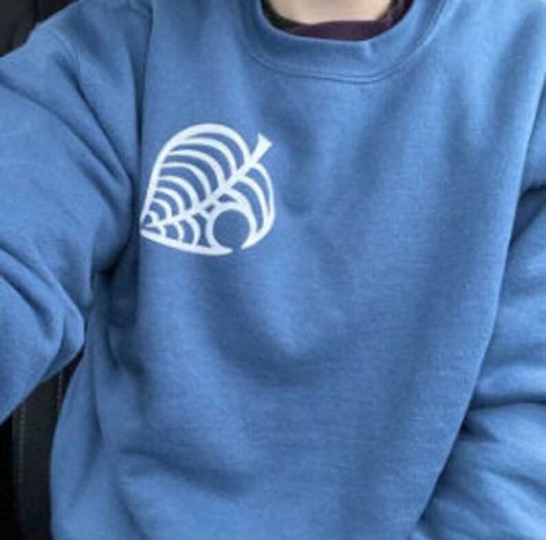 acnh printed fleece sweater