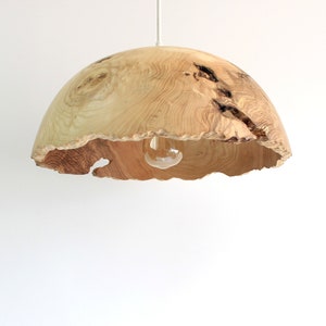 Wood pendant light large for kitchen island, rustic chandelier lighting for dining room image 1