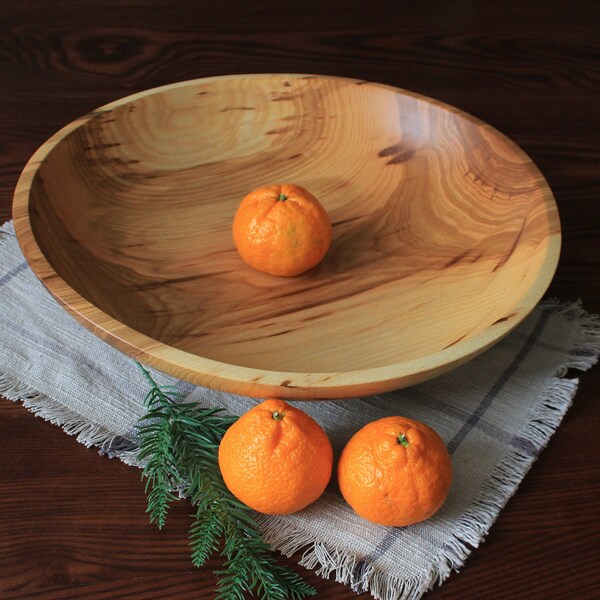 Wooden Salad Bowl Etsy