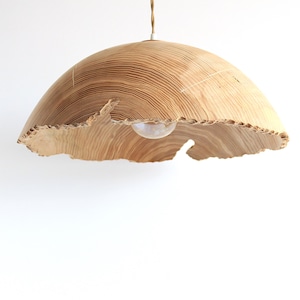 Grande suspension en bois pour îlot de cuisine, éclairage de lustre rustique pour salle à manger