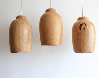 pendant lights, wood natural chandelier lighting for kitchen island, rustic long hanging light