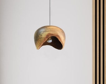 wood pendant light for dining room, flush mount ceiling light, large rustic lighting