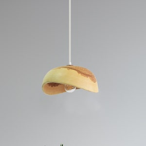Éclairage de lustre en bois, suspensions naturelles pour îlot de cuisine, luminaire unique de salle à manger