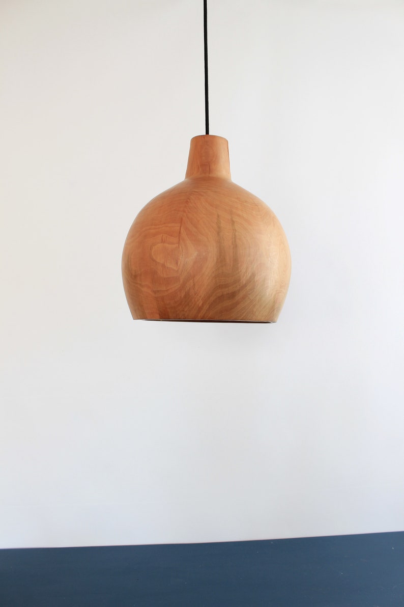 flush mount light, wood pendant light for dining room, terracotta ceiling, large plug in chandelier image 8