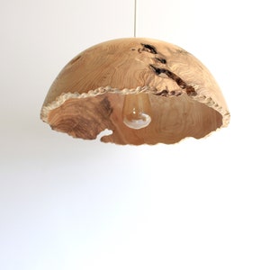 Wood pendant light large for kitchen island, rustic chandelier lighting for dining room image 7