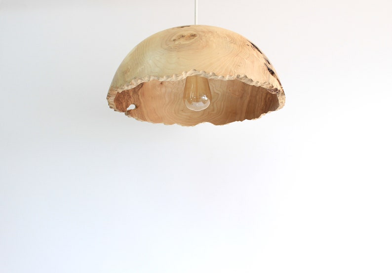 Wood pendant light large for kitchen island, rustic chandelier lighting for dining room image 10
