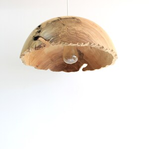 Wood pendant light large for kitchen island, rustic chandelier lighting for dining room image 9