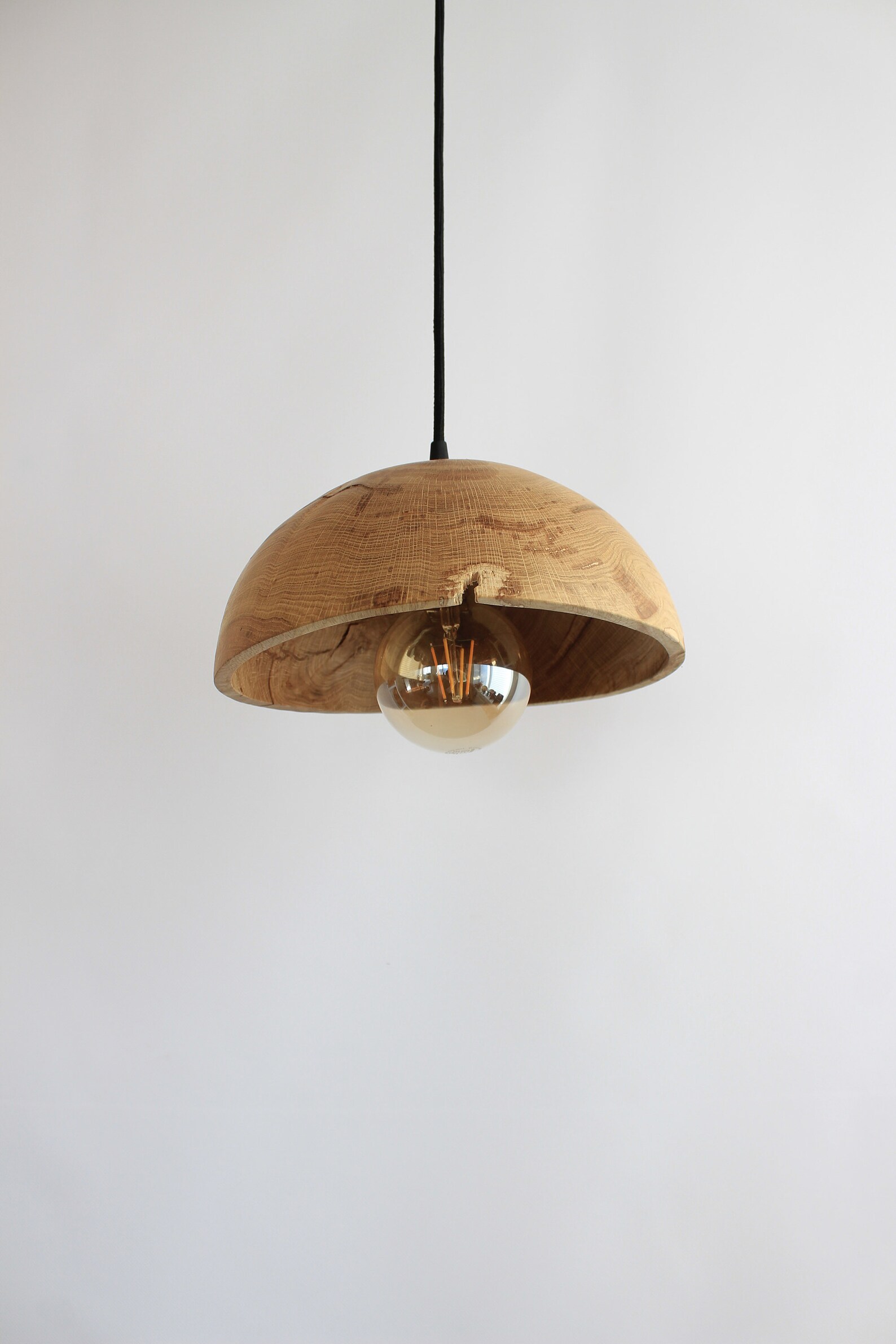 Pendelleuchte aus Holz für Badezimmer Deckenleuchte mit | Etsy
