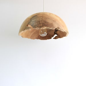 Wood pendant light large for kitchen island, rustic chandelier lighting for dining room image 3