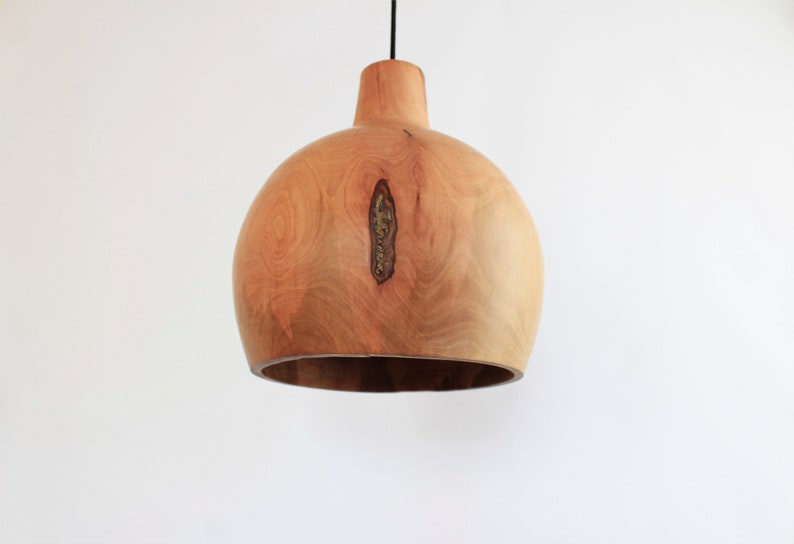 flush mount light, wood pendant light for dining room, terracotta ceiling, large plug in chandelier image 7