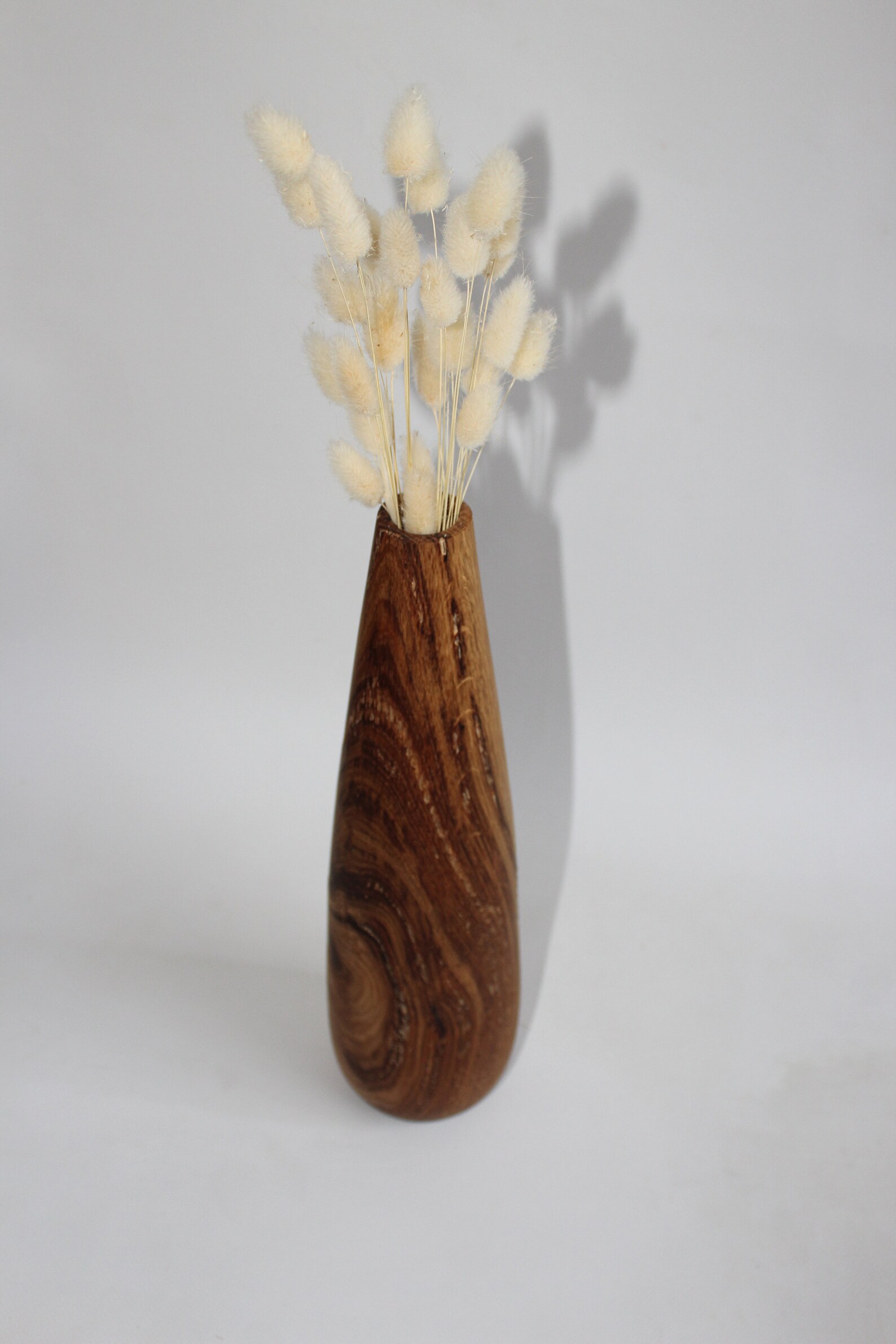 Tall wood vase rustic decorative floor vase handmade Etsy