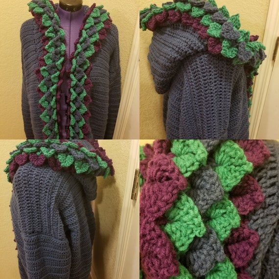 dragon scale sweater