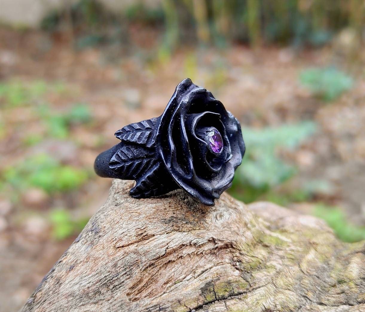 Yomiee rings for teen girls ，Dark Rose Anti-wolf Index India | Ubuy