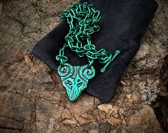 guitar pick of destiny devil's tooth , Ancient satanic artefact for metalhead solo guitar player , best men's goth halloween costume present