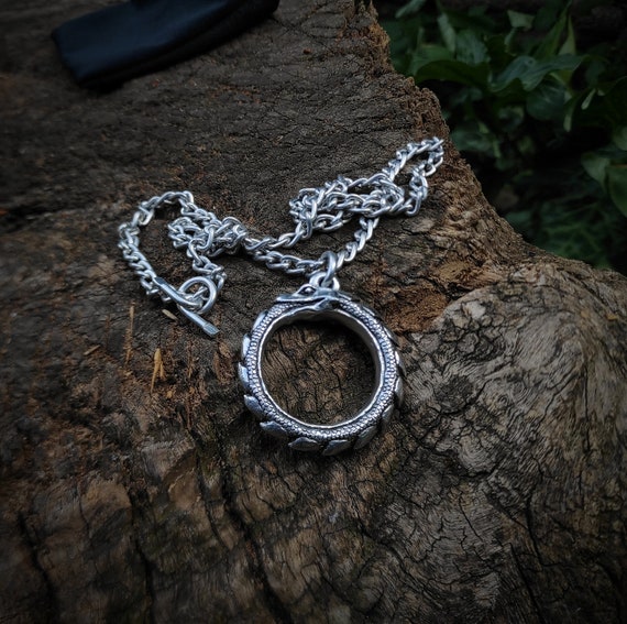 Ouroboros Design Lot of Jewelry 3 Pcs Ouroboros Snake Jewelry Set – GTHIC main image 2