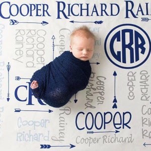 Baby Blanket, Kid Blanket, Name Blanket Personalized, Toddler Name Blanket, Plush Blanket, Baby Shower Gift, Kid Gift, Baby Swaddle Name