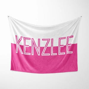 Kinder Namen Decke, Baby Decke, Teen Decke, Name Decke personalisiert, Kleinkind Name Decke, Plüsch Decke, Kinderdecke Geburtstagsgeschenk