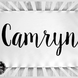 Personalized Crib Sheet - Baby Crib Sheet - Gender Neutral Crib Sheet - Personalized Nursery Bedding - Monogram Crib Sheet - Crib Sheet