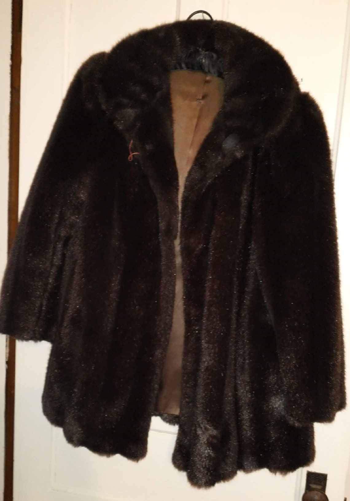 Vintage St. Moritz Fun Faux Fur Ladies Jacket Size 14 Styled | Etsy
