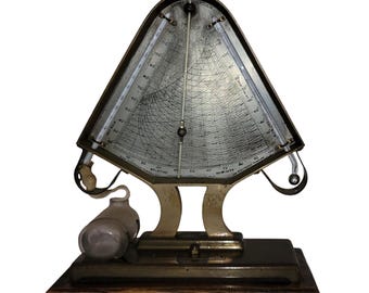 1902 Antique Taylor Instrument Companies Tycos Hygrodeik Hygrometer-Rochester, NY - RARE!