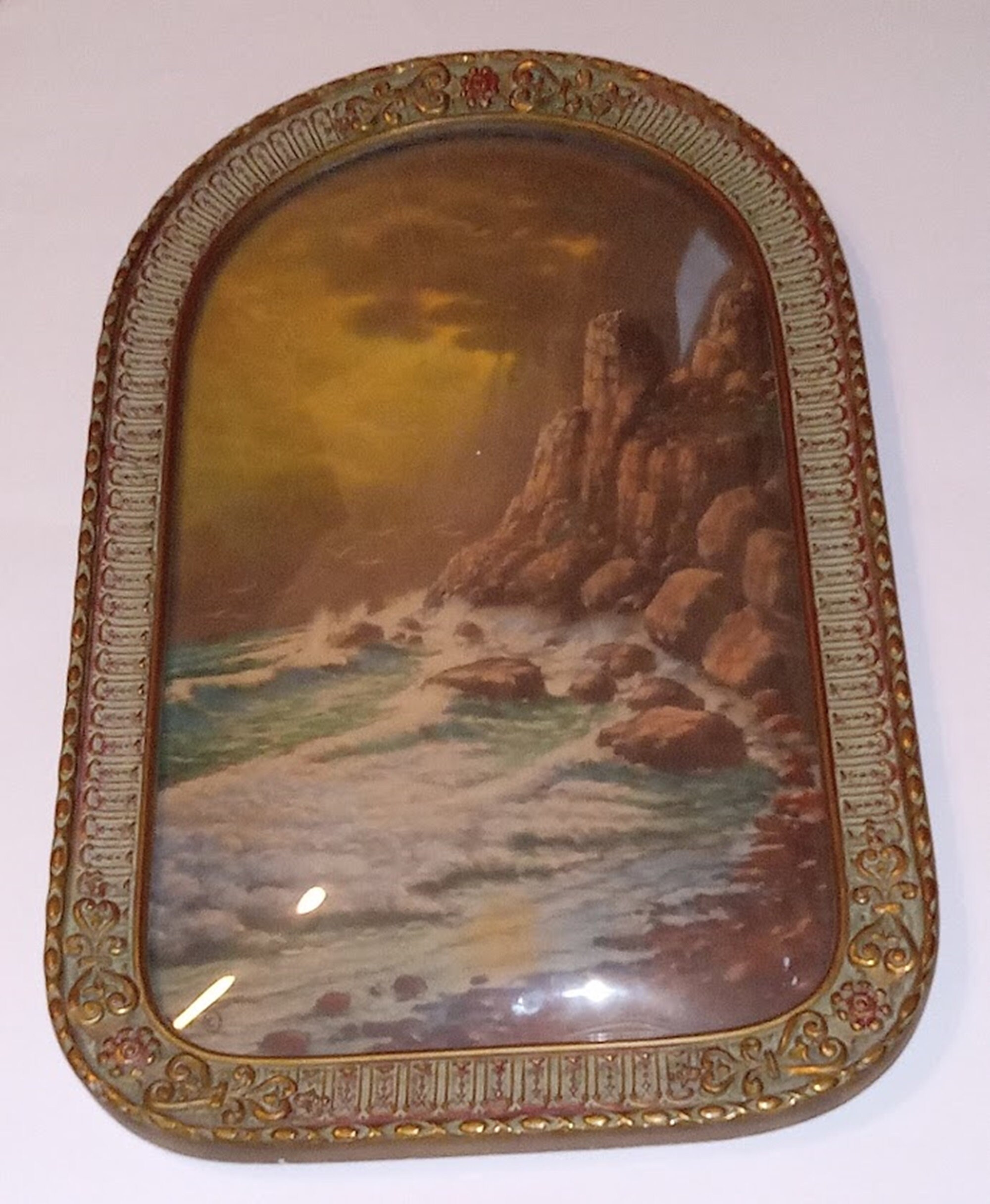 Chicago Portrait Company Convex Glass