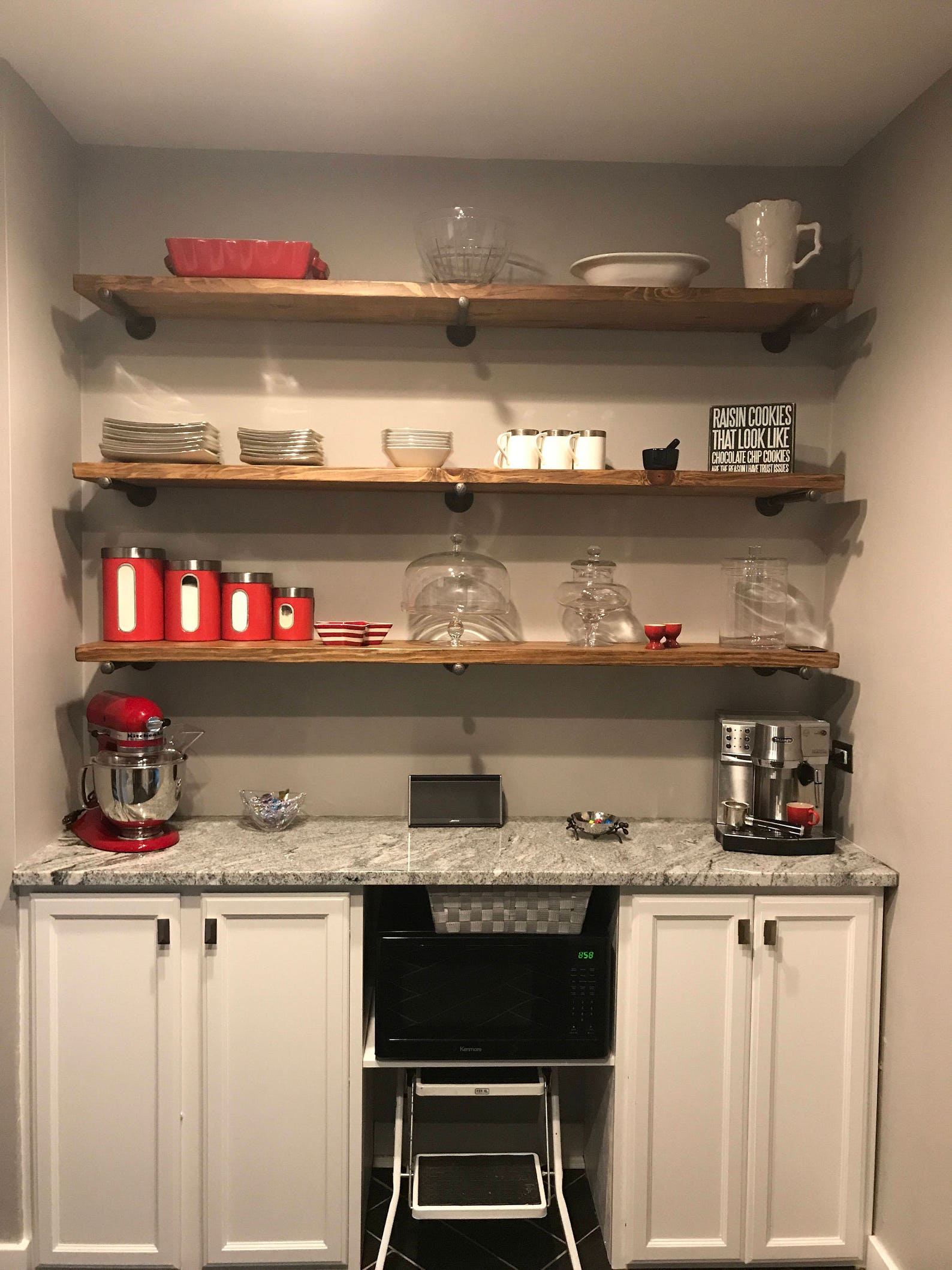 12 Depth Floating Shelves Farmhouse Floating Shelf Etsy