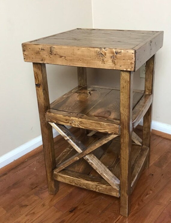 Set Of 2 Farmhouse Side Tables Bedside Table Night Stand Set Of 2 Farmhouse Side Tables Bedside, Pictures Of Farmhouse End Tables