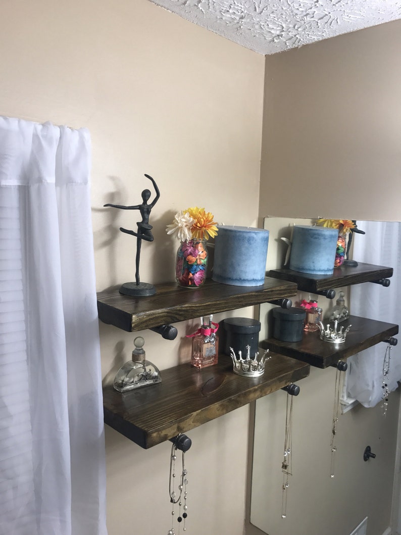 Kitchen Shelf Rustic Floating Shelves 8 depth Floating Shelves Farmhouse Floating Shelf Wall Ledge