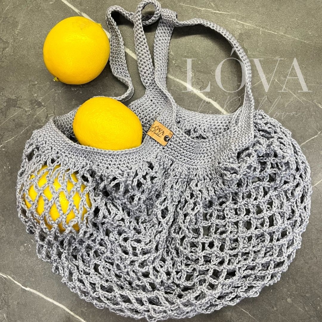 French Market Bag Pattern PDF / Instant Download / Crochet Eco Friendly ...