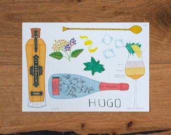 Hugo Illustrated Recipe