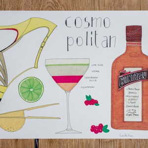 Cosmopolitan Illustrated Recipe