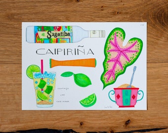 Caipirinha Illustrated Recipe