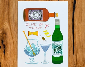 Martini Illustrated Recipe