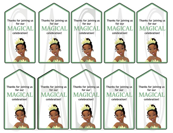 Disney Princess And The Frog Tiana Birthday Party Decorations Etsy