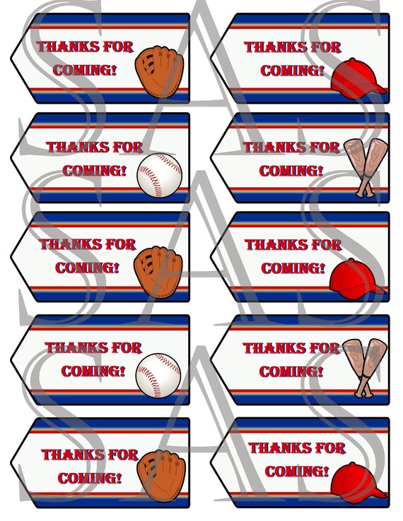 Baseball Or Softball Sports Birthday Party Decorations Gift Etsy