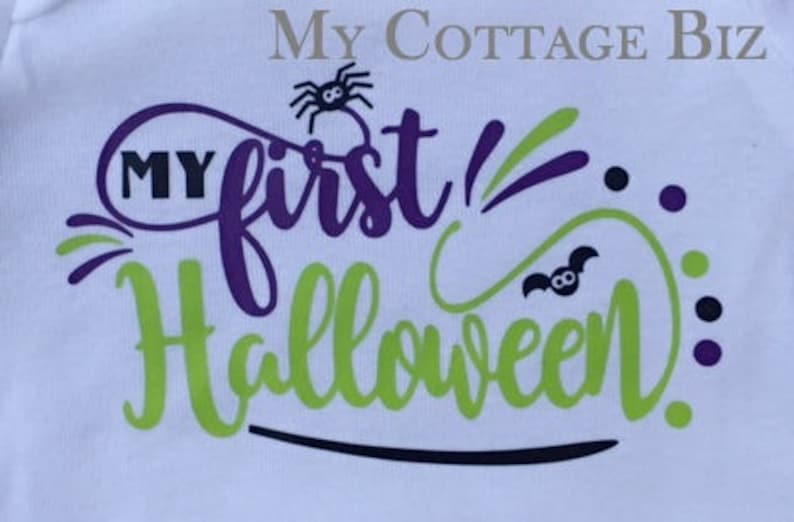 My First Halloween Bodysuit or Raglan
