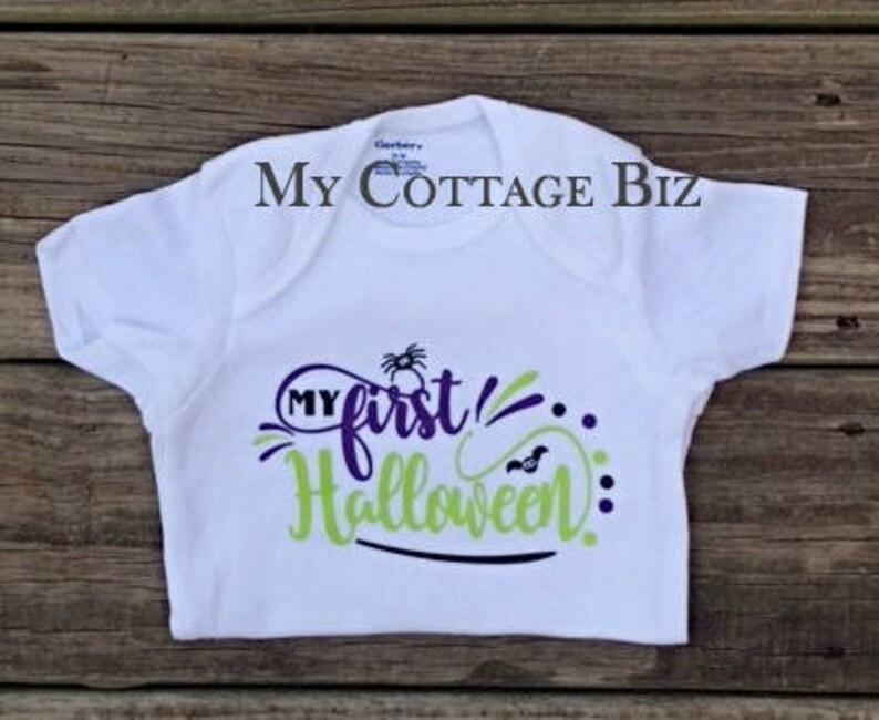 My First Halloween Bodysuit or Raglan